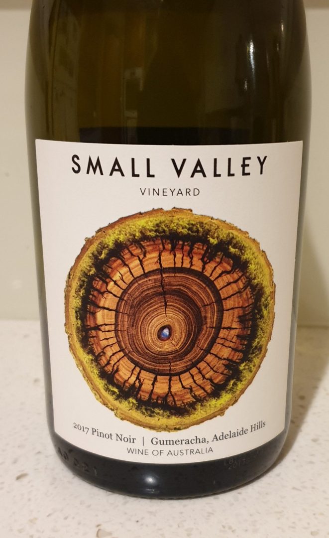 Small Valley Pinot Noir 2017$35