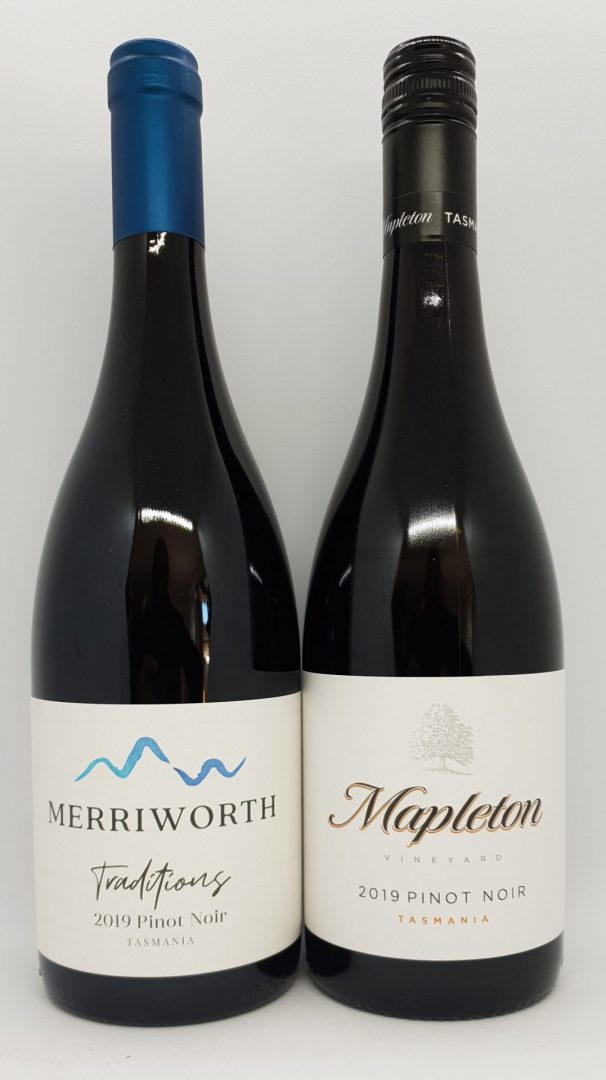 June 2022 Releases: Merriworth 2019 Traditions Pinot Noir $46 & Mapleton 2019 Pinot Noir $40