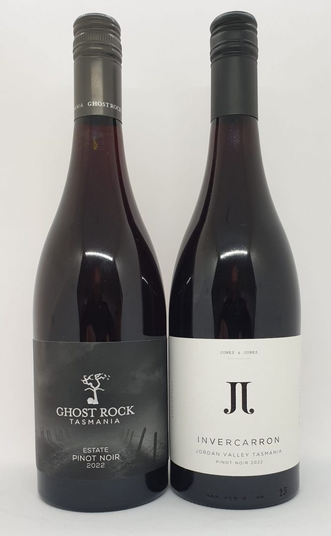 September 2023 Releases: Ghost Rock 2022 Estate Pinot Noir $45 & J & J Invercarron 2022 Pinot Noir $42