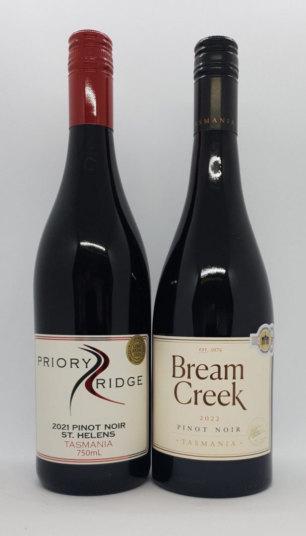 October 2024 Releases: Priory Ridge 2021 Pinot Noir & Bream Creek Vineyard 2022 Estate Pinot Noir